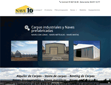 Tablet Screenshot of nave10.es
